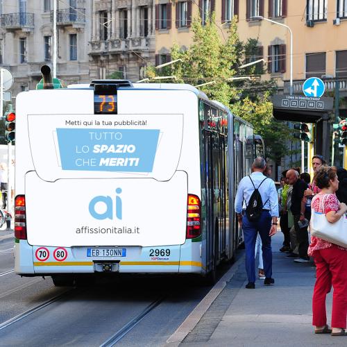 Affissioni Italia - Pubblicità dinamica - autobus